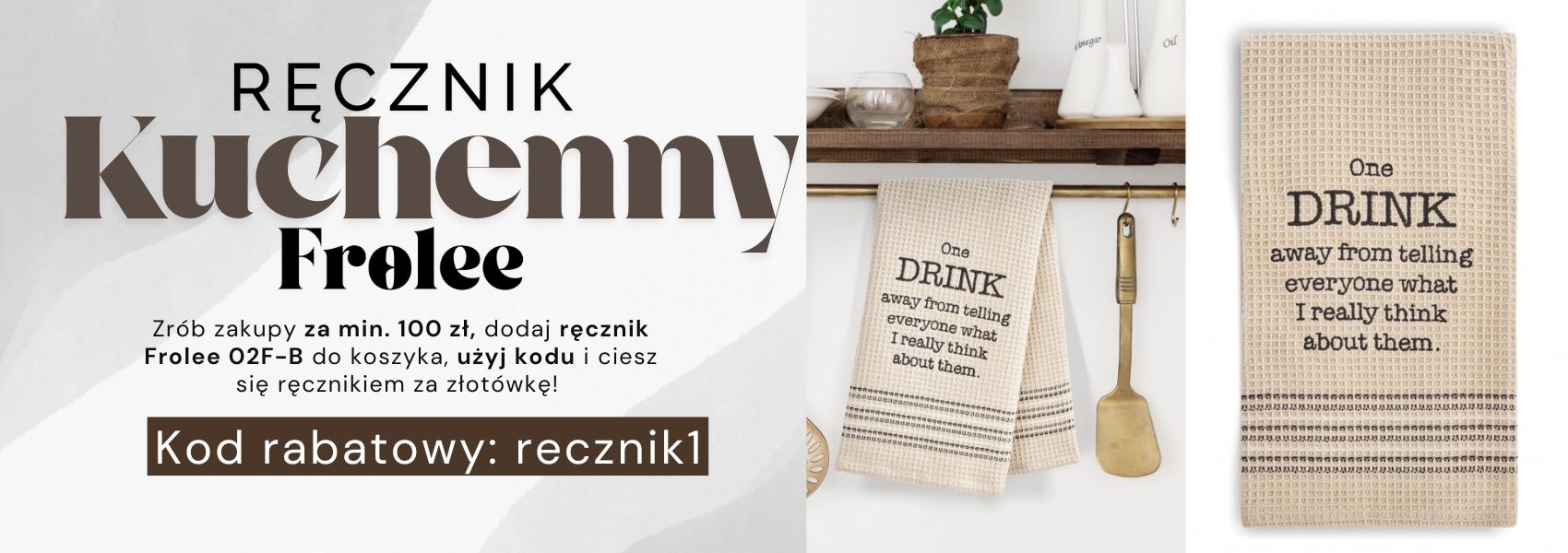 Ręcznik kuchenny za 1 zł!